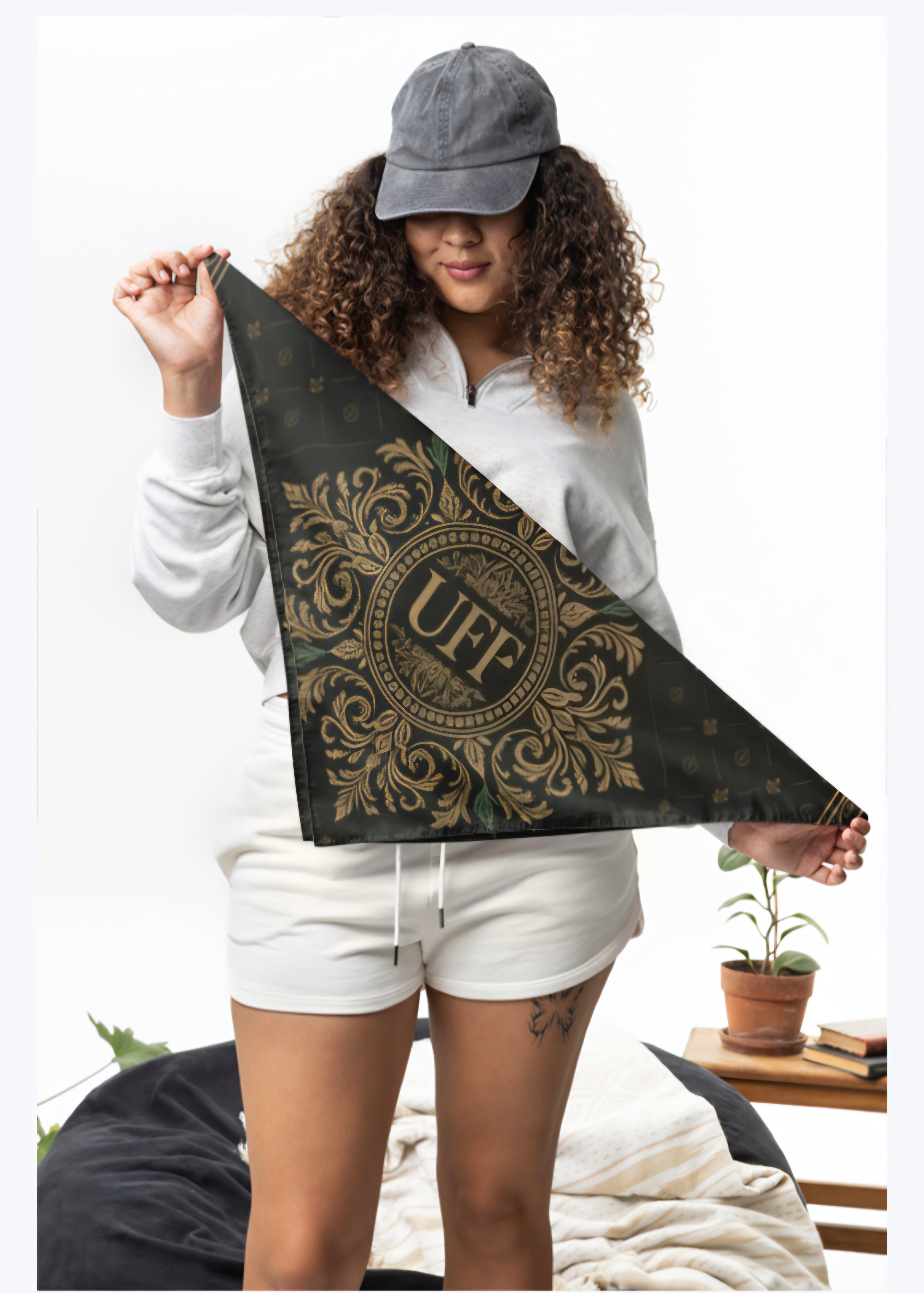"Designer UFF unisex Stole – Luxury Soft Wrap for Classy, Timeless Style"