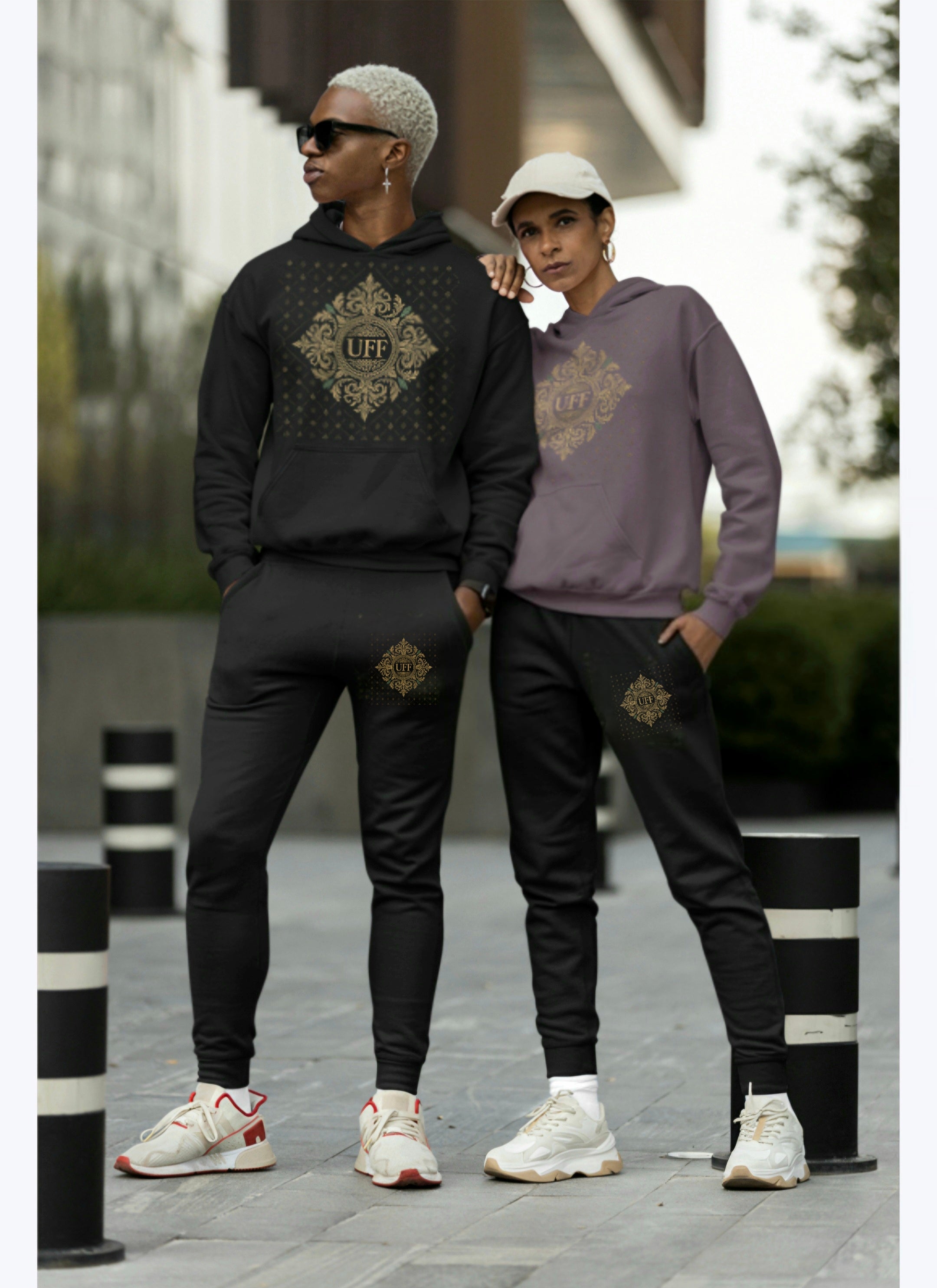 “Luxury Unisex Joggers by UFF – Premium Streetwear Sweatpants, Designer Comfort & Style”