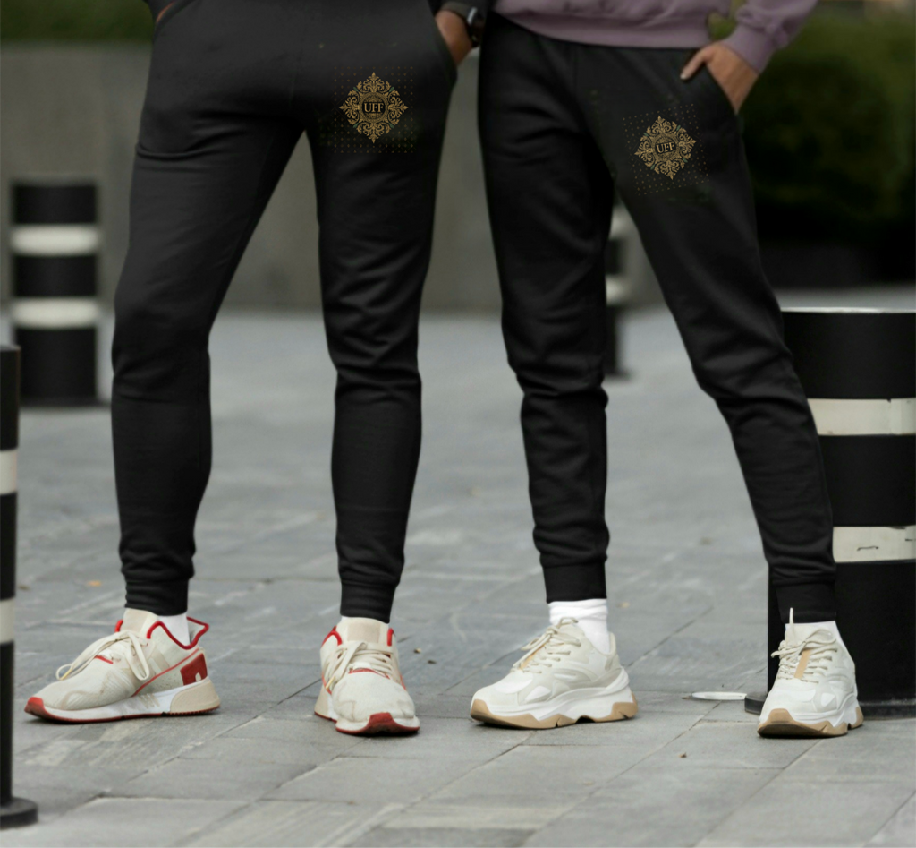 “Luxury Unisex Joggers by UFF – Premium Streetwear Sweatpants, Designer Comfort & Style”