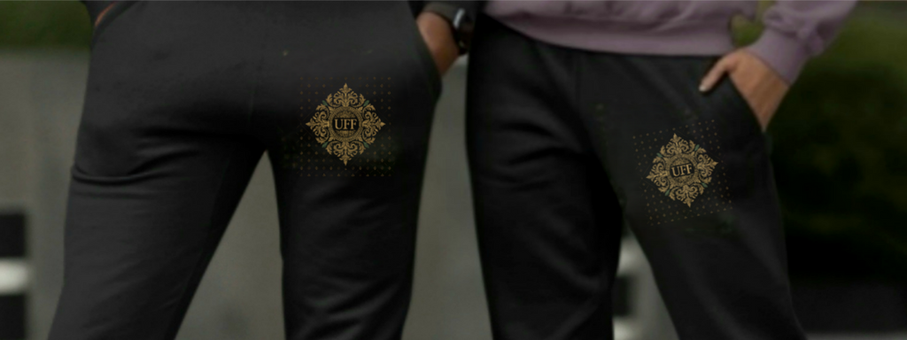 “Luxury Unisex Joggers by UFF – Premium Streetwear Sweatpants, Designer Comfort & Style”