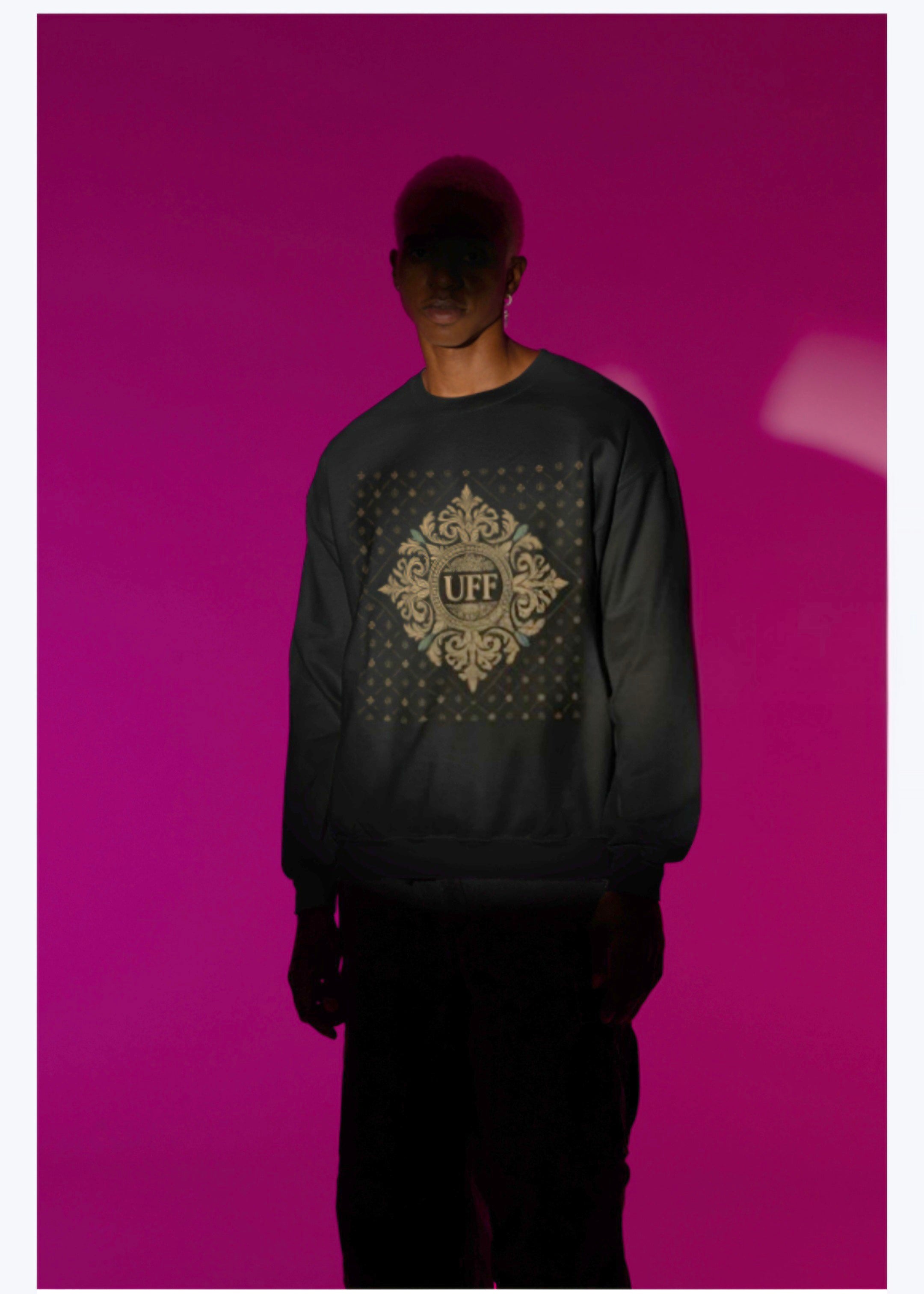“Luxury Unisex Sweatshirt by UFF – Premium Quality Designer Streetwear Pullover for Men & Women”