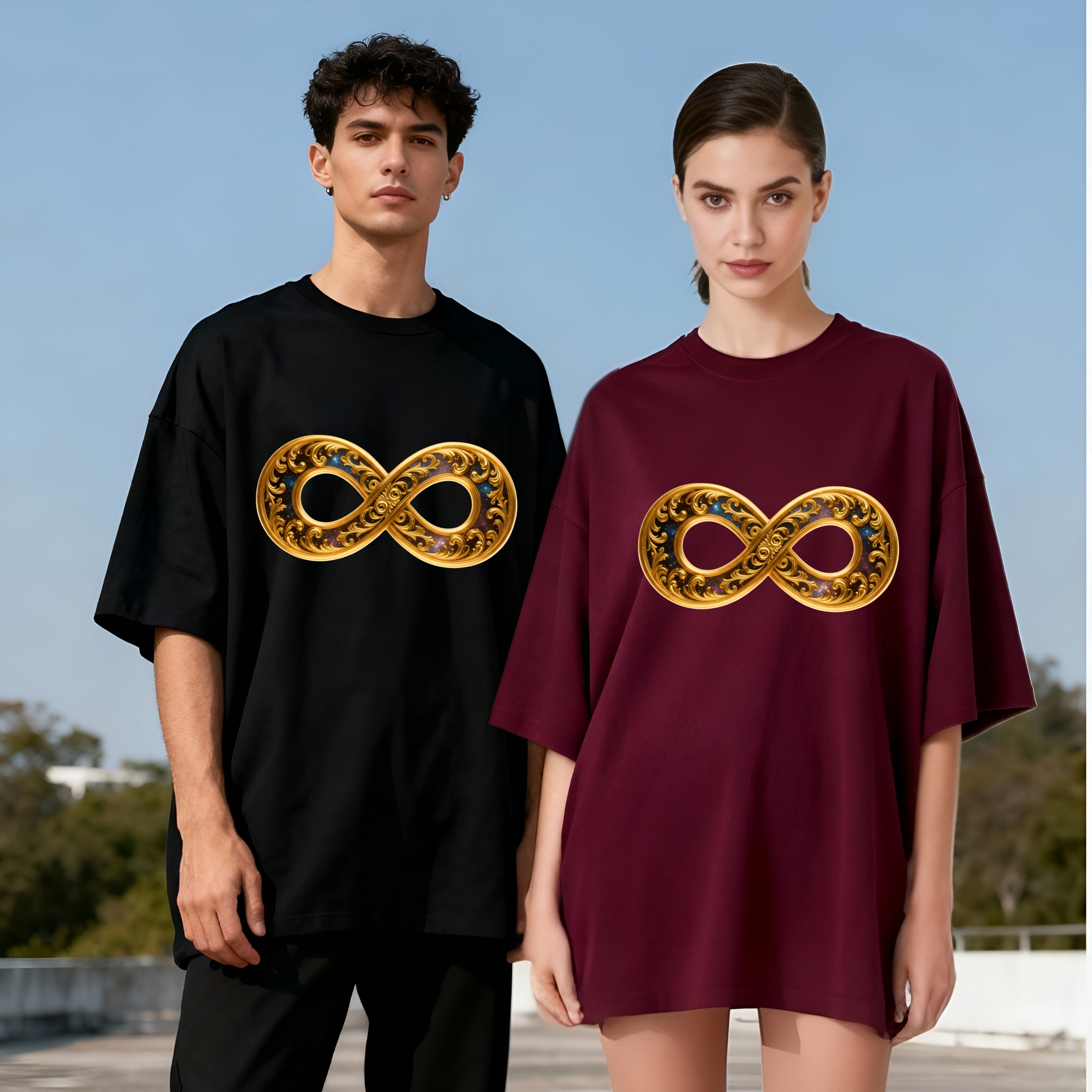 UFF Infinity Series 2 | Oversized Premium Unisex Tee
