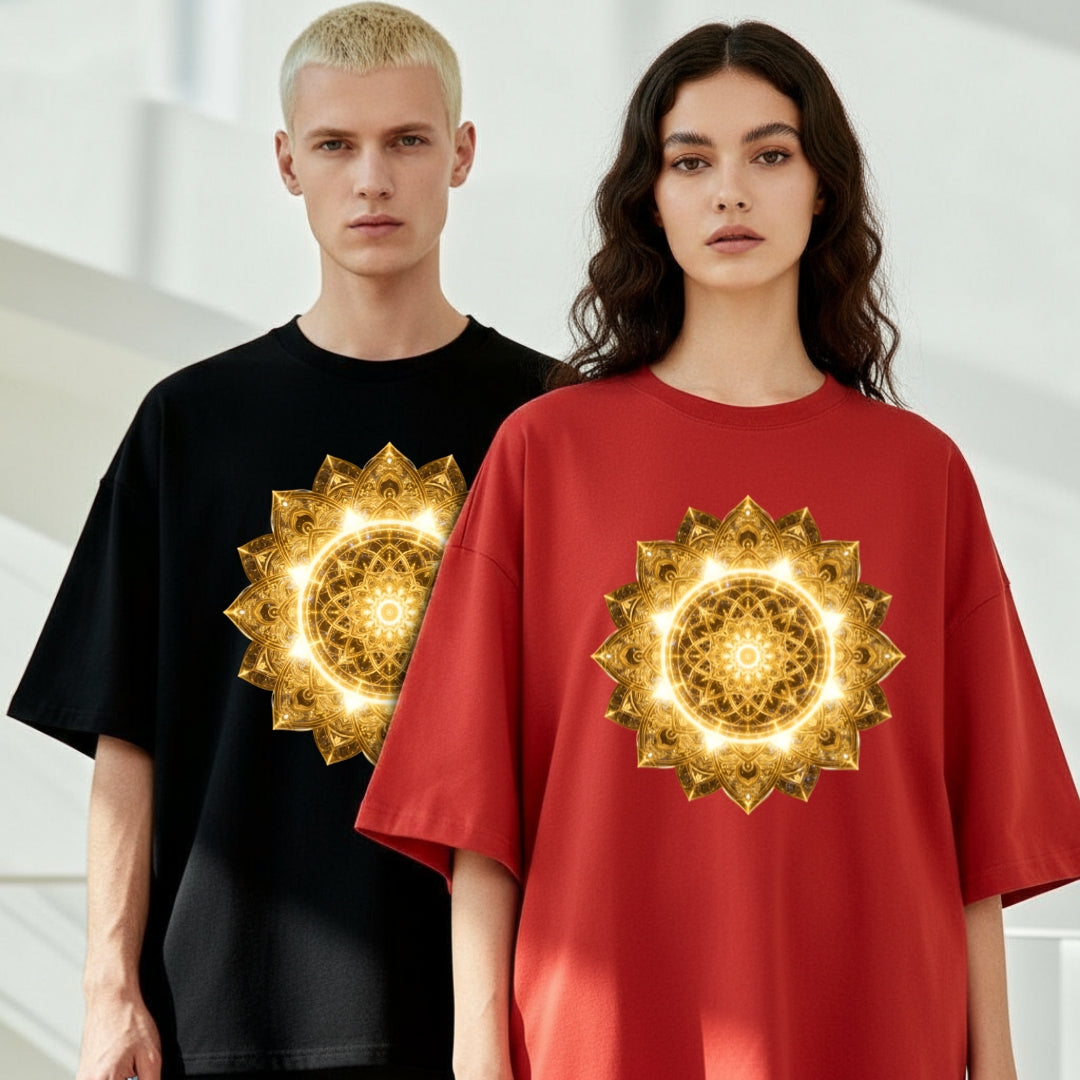 UFF Mandala Series 1 | Oversized Premium Unisex Tee