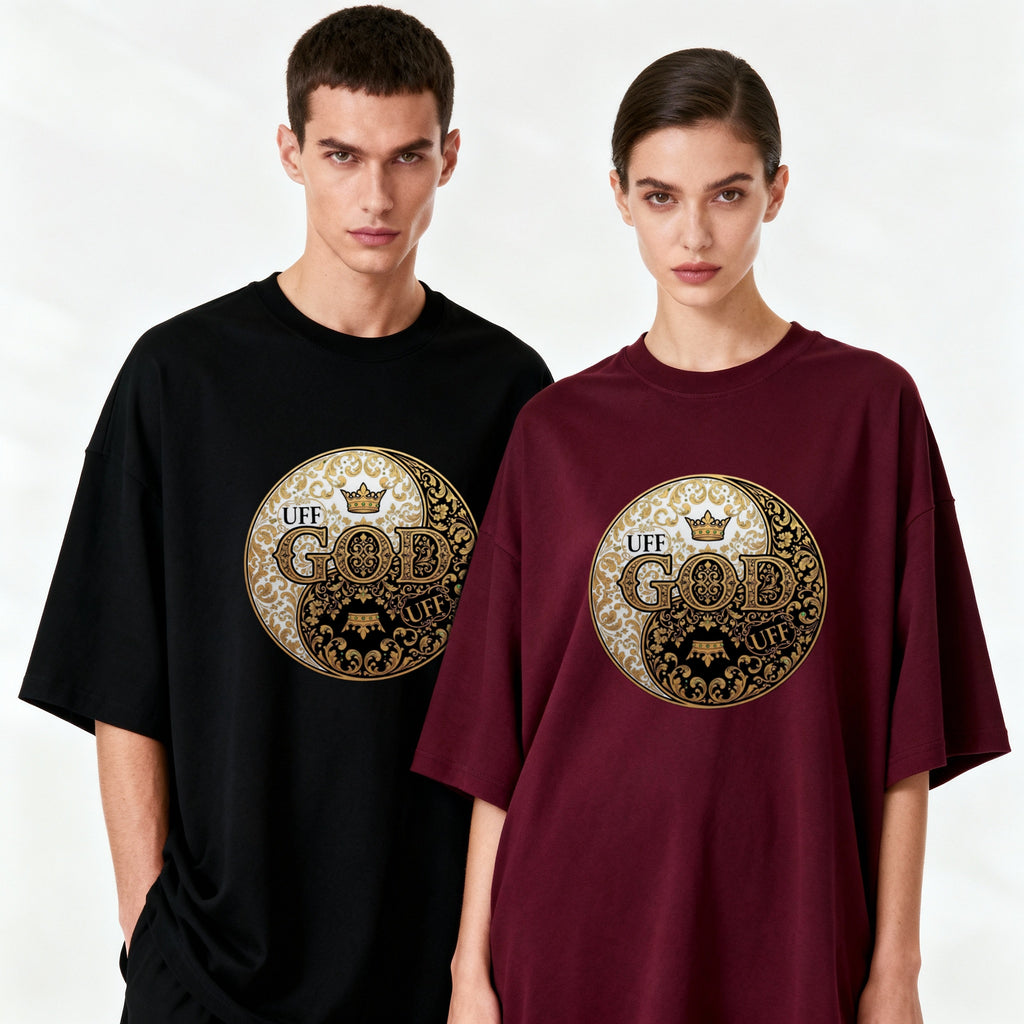 UFF Ying Yang Series 2 | Oversized Premium Unisex Tee