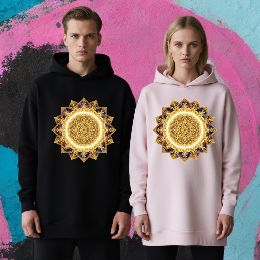 UFF Mandala series 2|premium oversized  hoodie unisex