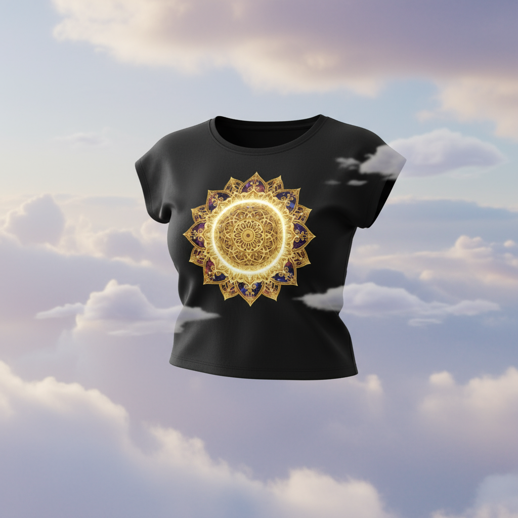 UFF Mandala Series 1 | Premium Baby Tee Crop